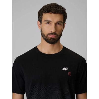 5. Herren-T-Shirt mit Aufdruck, regulär, Größe 4F 4FRSS26TTSHM4040-20A