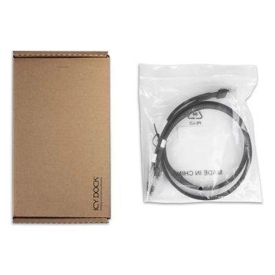 4. Icy Dock MB306L-B SAS-Kabel 0,5 m Schwarz