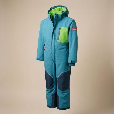 3. Trollkids Kinder Isfjord Schneeanzug XT Winter Blau (639-104)