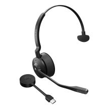 Jabra Engage 55 SE Headset Kabelloses Kopfbügel-Headset Büro/Callcenter Schwarz