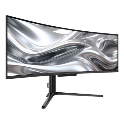 3. Monitor 124,46 cm (49") LC-Power LC-M49QCO gebogen VA+DP+2xHDMI+RJ45