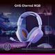 10. Glorious Gaming Glorious GHS Eternal RGB – RGB-Stereo-Gaming-Kopfhörer für PC, PS5, PS4, Switch – Speziell abgestimmte Treiber, abnehmbares Mikrofon, USB-C – Robust und komfortabel für 24/7 – Weiß