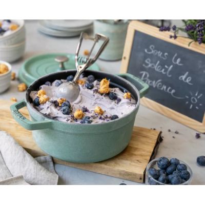 7. STAUB 40508-707-0 runder Gusseisentopf - mintgrün 6,7 l