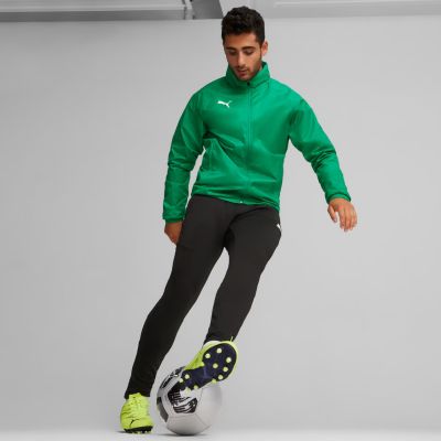 14. Puma Team Goal Allwetter-Herrenjacke Grün 659038 05