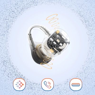 13. OWS Baseus Bass BC1 Ohrhörer mit Clip – Schwarz
