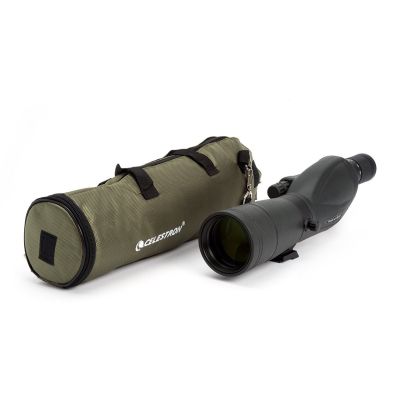 10. Celestron TrailSeeker 65 Teleskop 48x BaK-4 Schwarz