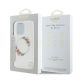 8. Guess IML Flowers Wreath MagSafe Case für iPhone 16 Pro - Transparent