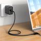 4. Acefast Kabel MFI USB Typ C - Lightning 1,2m, 30W, 3A schwarz (C6-01 Black)