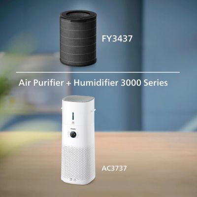 2. Philips 3-in-1-Filter, passend für 2-in-1-Luftreiniger: AC3737/10 NanoProtect HEPA Pro S3 Filter