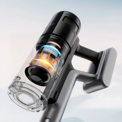 19. UWANT V800 Bodenstaubsauger mit automatischer Entleerungsstation – Grau