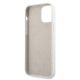 7. Guess, GUHCP12SLSLMGWH iPhone 12 mini 5,4" weiß/weißes Hardcase Metall-Logo-Schriftzug