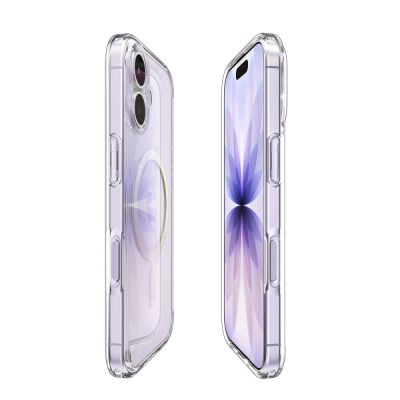 13. Spigen Ultra Hybrid MagSafe Case für iPhone 17 - Transparent Gold