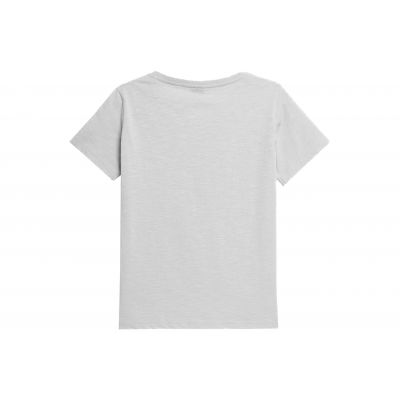 3. T-Shirt 4F W 4FSS23TTSHF582 hellgrau