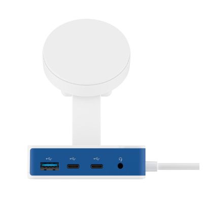 7. Hyper HyperDrive Flex MagCharge USB-C Hub, Weiß/Blau