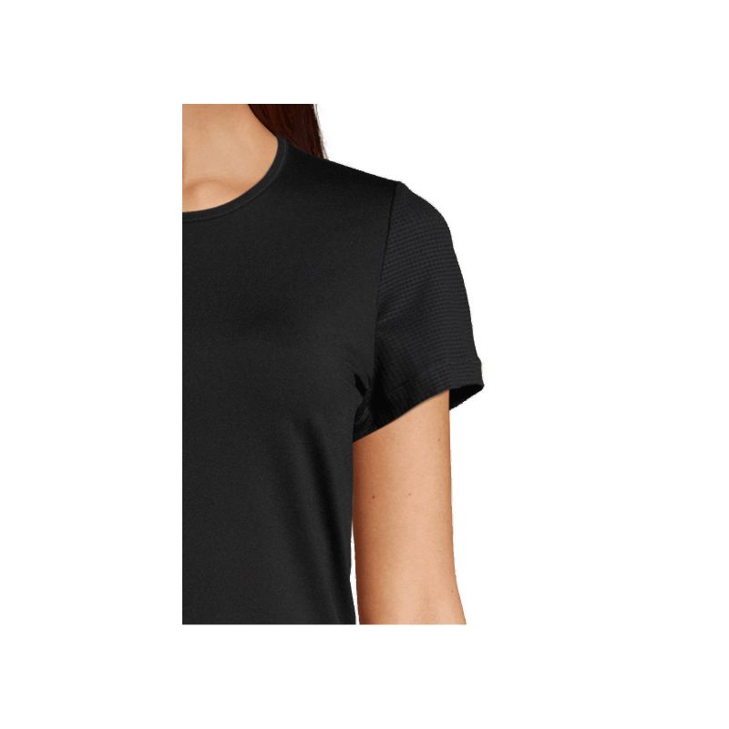 11. CASALL Essential Mesh Detail Tee Schwarz