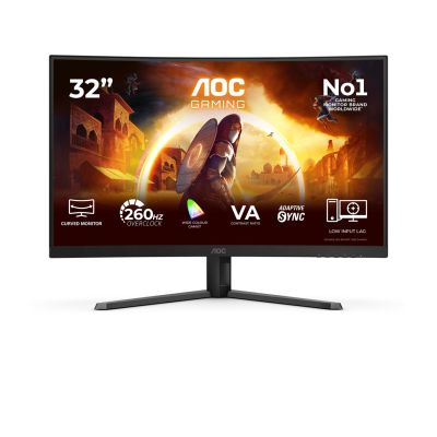 27. AOC G4 C32G42ZE Computermonitor 80 cm (31,5") 1920 x 1080 px Full HD LED Schwarz, Rot