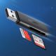 5. Ugreen CM264 USB 3.0 SD/TF-Kartenleser – Schwarz
