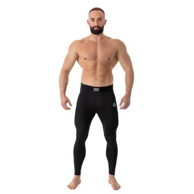 2. Lange schwarze Trainingsleggings - CSL - S