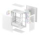 7. DeepCool CG580 4F V2 Midi-Tower-Gehäuse, Weiß, R-CG580-WHADA4-G-2