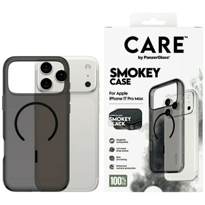CARE by PanzerGlass Flagship Urban Explorer Case mit schwarzem MagSafe für iPhone 17 Pro Max - Schwarz