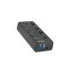 Hub NATEC Mantis 2 NHU-1557 (4x USB 3.0; schwarz)