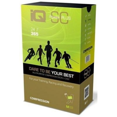 3. IQ KPL Laufsocken + Kompressionsstrümpfe SC Power Plus XL COM-0033