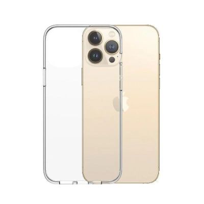 4. PanzerGlass ClearCase antibakterielle, in Militärqualität zertifizierte Hülle für iPhone 13 Pro Max – transparent