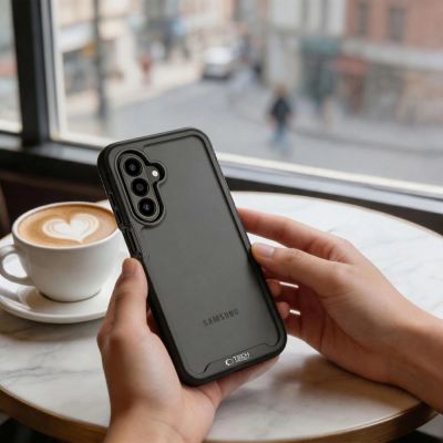 6. Tech-Protect Schutzhülle für Samsung Galaxy A36 / A56 / A27 / A37 5G – Mattschwarz