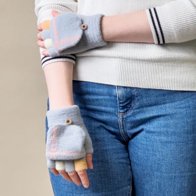 7. Winter-Handyhandschuhe für Damen/Kinder – grau