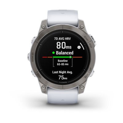 6. Garmin Epix Pro Gen 2 Saphir 47mm Titan Whitestone Sportuhr