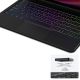 11. Dux Ducis Keyboard (MK Series) Hülle mit Bluetooth-Tastatur für Samsung Galaxy Tab S9+ / S8+ / S7+ – Schwarz