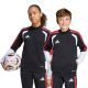 9. adidas Tiro 26 Competition Trainings-Sweatshirt für Kinder, Schwarz, Weiß und Rot KC3791