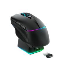 Machenike L8 Pro Kabellose Gaming-Maus mit Ladestation – Schwarz