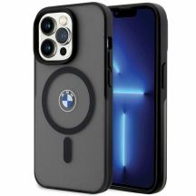 BMW Signature MagSafe Hülle für iPhone 14 Pro – Schwarz
