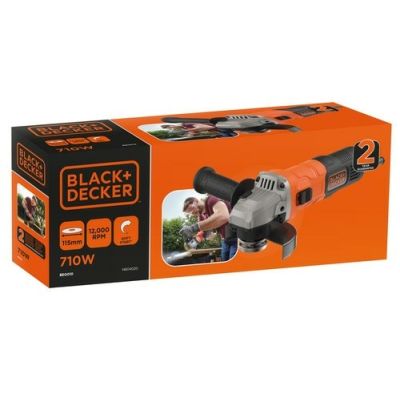 2. Black & Decker BEG010 Winkelschleifer 11,5 cm 12000 U/min 710 W 1,7 g