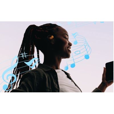 5. Vention OpenBeat Kabelloser offener Bluetooth 5.4 Kopfhörer, Schwarz