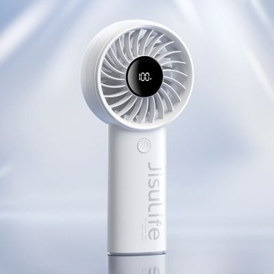 5. Jisulife Handventilator Life4 3600mAh Tragbarer USB-Ventilator - Grau