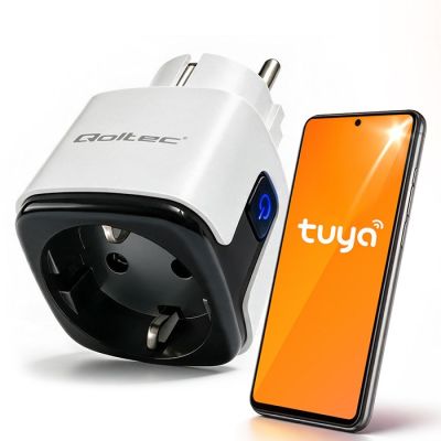 QOLTEC SMART WLAN-STECKDOSE 16A | TIMER WATTMETER | TUYA