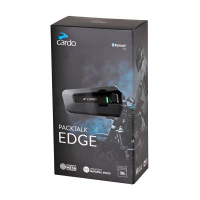 12. CARDO PACKTALK EDGE SINGLE Motorrad-Intercom