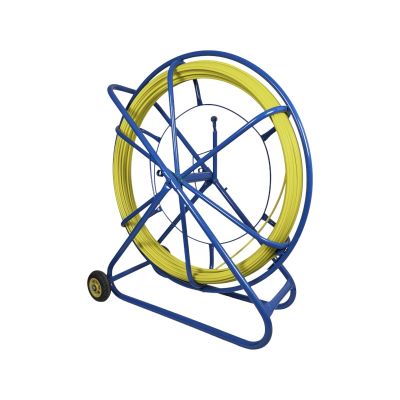Pilotseilzug aus GFK-Glasfaser, Ø 9 mm, 150 m, mit Q-LANTEC-Rädern