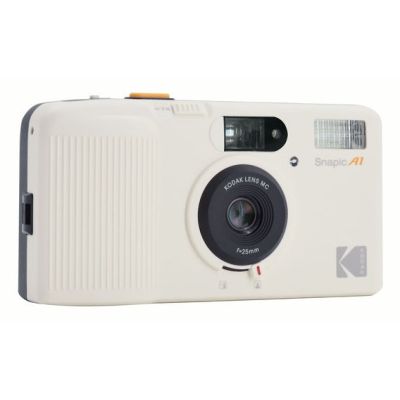 3. Kodak Snapic A1 Kompakt-35-mm-Filmkamera, Elfenbein