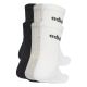 2. Adidas Linear Crew Socken, gepolstert, 6 Stück, JL6095
