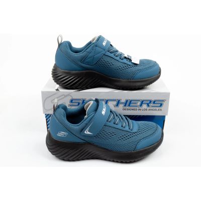 9. Skechers Bounder-Quantarun Leichte Slip-On-Sportschuhe für Kinder