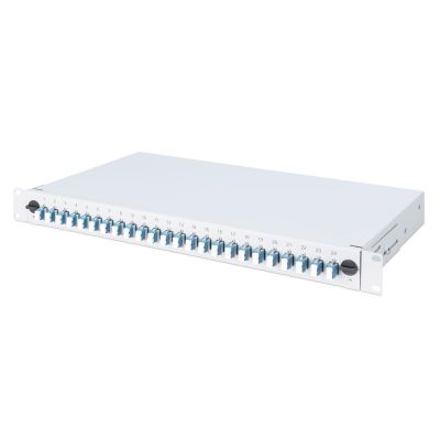 28. Digitus Glasfaserpanel, mit Zubehör, LC, OS2