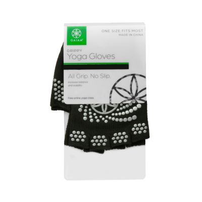 14. Gaiam Fingerlose Anti-Rutsch-Handschuhe 54029
