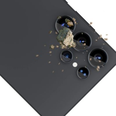 5. 3mk Lens Protection Pro Schwarzes Kameralinsenglas für Samsung Galaxy S25 Ultra