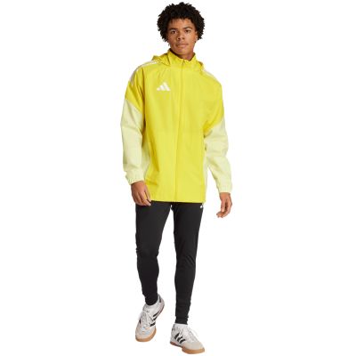 7. adidas Tiro 25 Competition Allwetterjacke für Herren, Gelb, JI8958