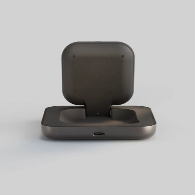 4. ZENS ZESC20B/00 Handy-Ladegerät für Kopfhörer, Smartphones und Uhren, Schwarz, USB, kabelloses Laden intern