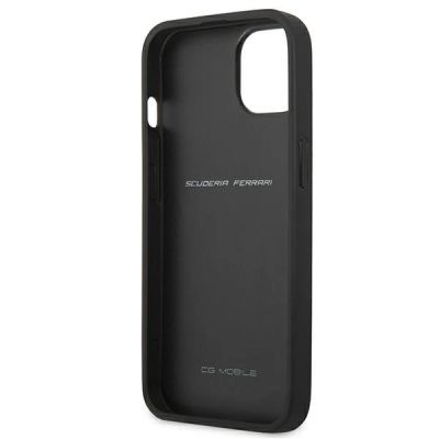 7. Ferrari FEHCP13SRQUK iPhone 13 mini 5.4" schwarz/schwarz Hardcase Off Track Quilted