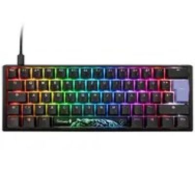 11. Ducky One 3 Classic Mini Gaming-Tastatur USB Deutsch Schwarz/Weiß